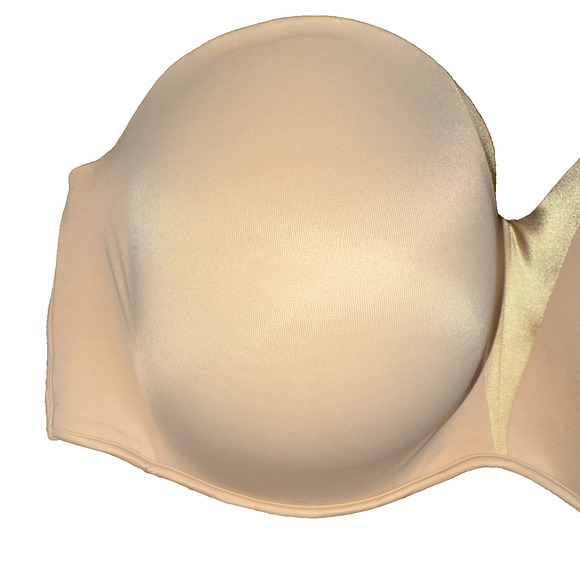 Soma Stunning Starlet Strapless Bra 44DDD Nude Push-Up Underwire Plus Size - Picture 4 of 10